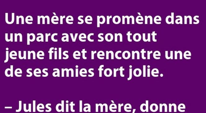 Une mère se promène dans un parc avec son tout jeune…