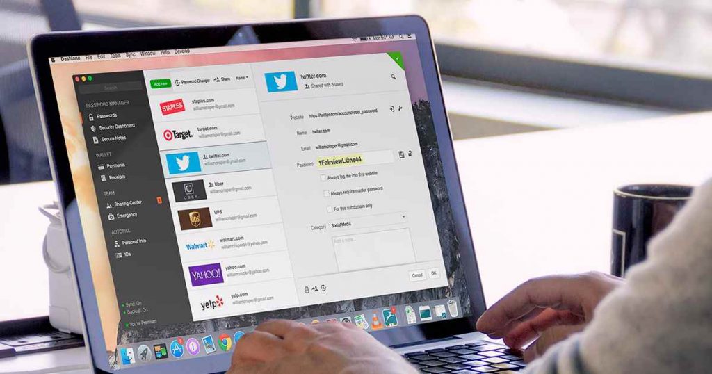 Dashlane : Le meilleur gestionnaire de mots de passe gratuit