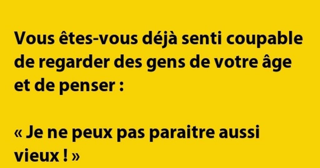 Alors, vous allez adorer celle-ci?