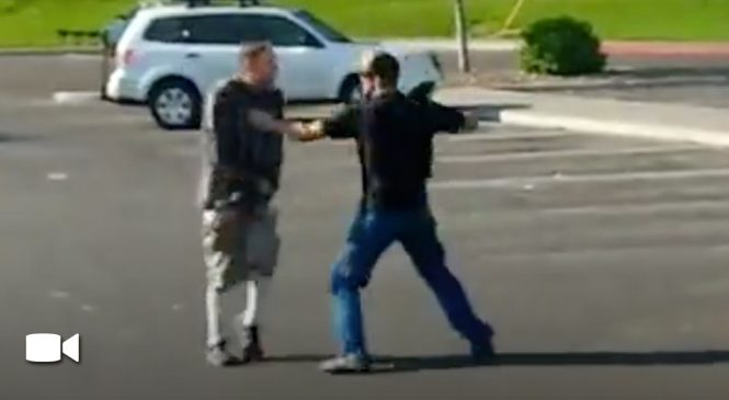 Un père de famille frappe un « malade » qui s’exhibait devant ses enfants dans un parc.