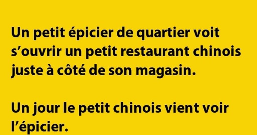 Un petit épicier de quartier voit s’ouvrir un petit restaurant…