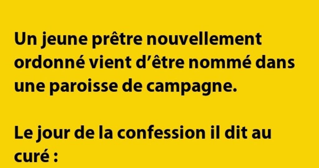 Un jeune prêtre nouvellement …