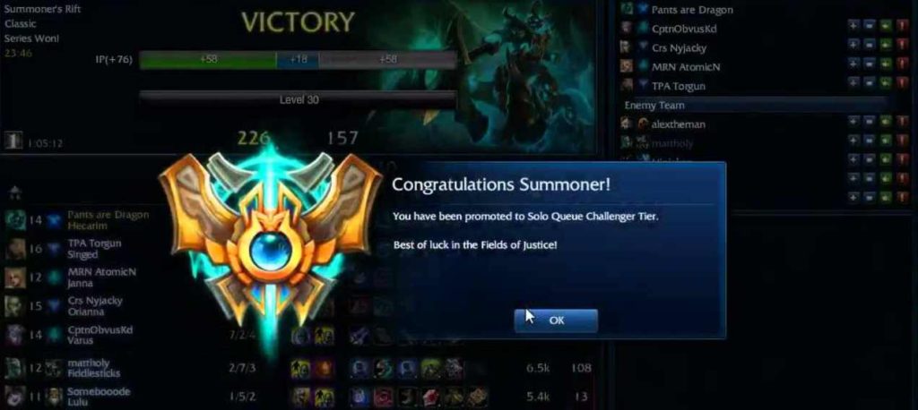 Comment devenir Master ou Challenger sur le jeu lol ?