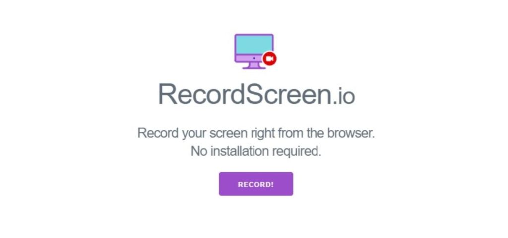 Recordscreen.io : Enregistrer votre écran sans logiciel