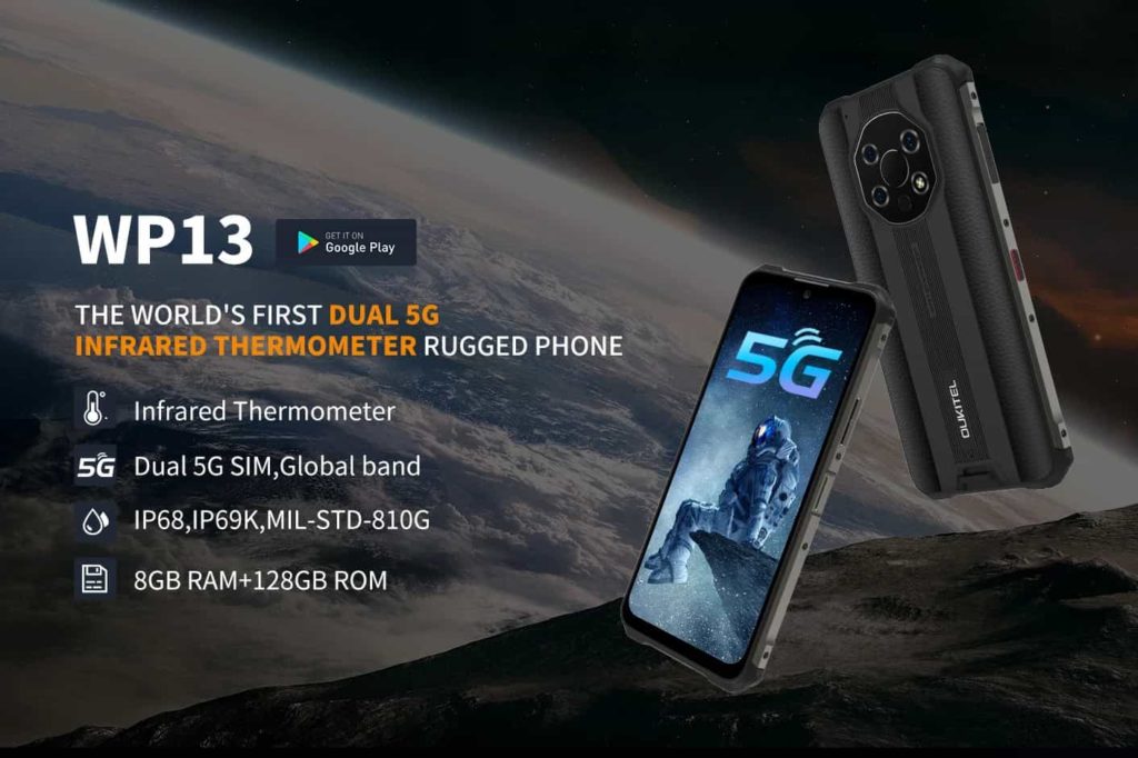 Oukitel WP13 5G, le smartphone incassable est en promo