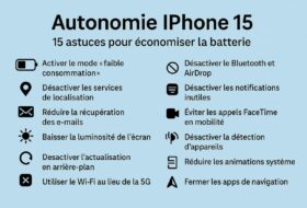 Astuce autonomie sur iPhone