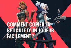 Copier réticule sur Valorant