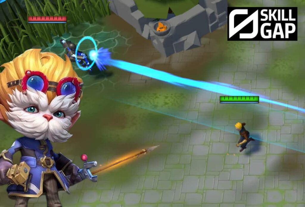 Skillgap.pro : S’entraîner à « dodge » sur League of Legends